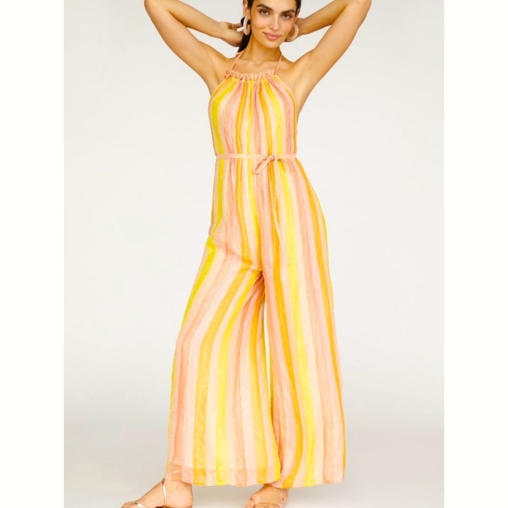 Anthropologie NWT Sundress Sophie Jumpsuit Size M/L - Picture 11 of 12